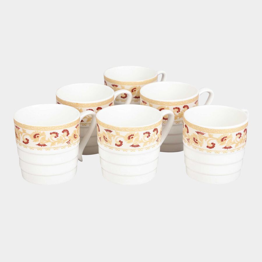 150 ml Bone China Cup, Set of 6, , large image number null