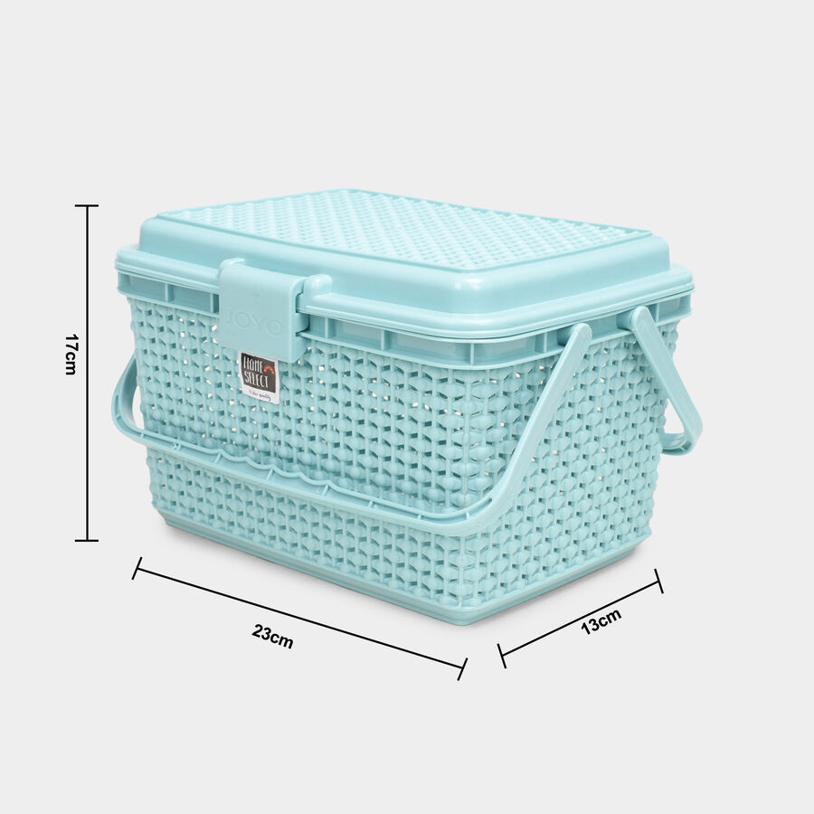 Plastic Basket with Handle, , large image number null