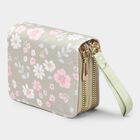 Women's Aqua Polyurethane Handbag, , small image number null
