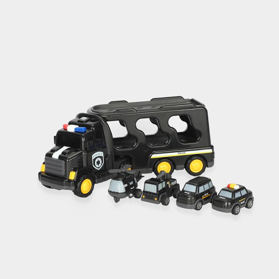 Kid's Black Plastic Car, , large