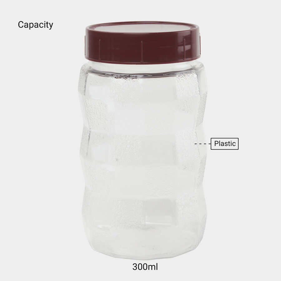 300ml Plastic Container Set of 6, , large