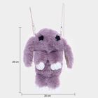 Kids' Furry Rabbit Bag, Nylon/Polyester, , small image number null