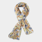 Women's Blue Nylon/Polyester Scarf, , small image number null
