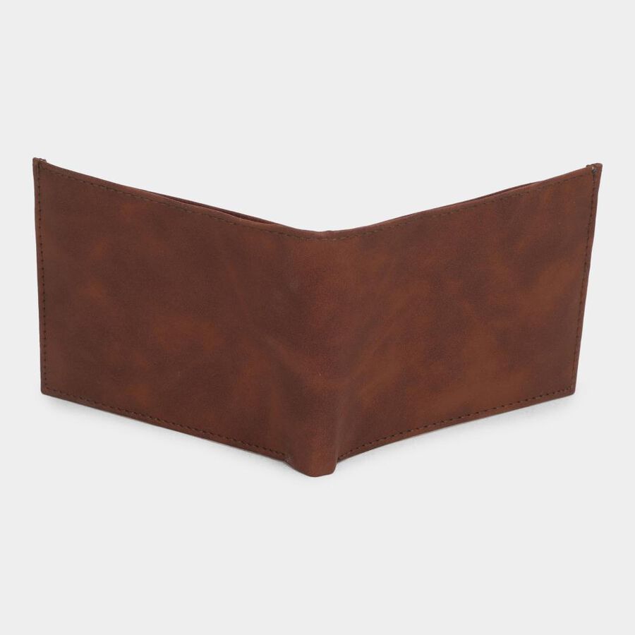 Men's Brown Polyurethane Wallet, , large image number null