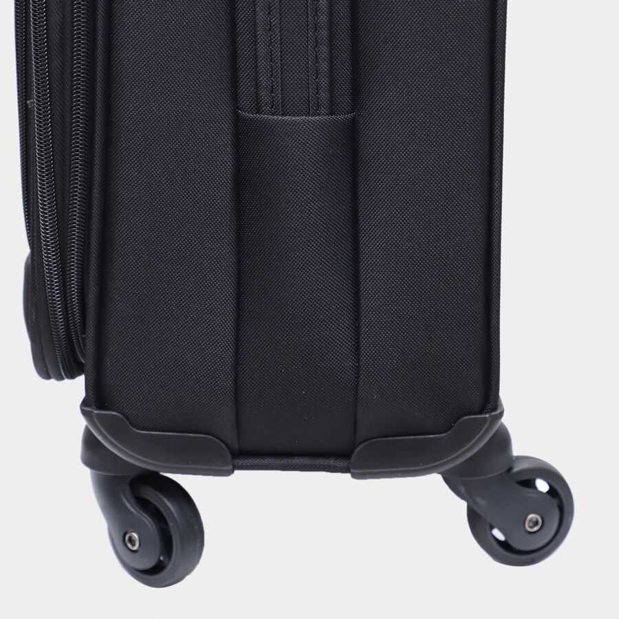 4-Wheel Polyester Soft Case Trolley, Small, , large image number null