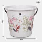 25L Grey Plastic Bucket, , large image number null