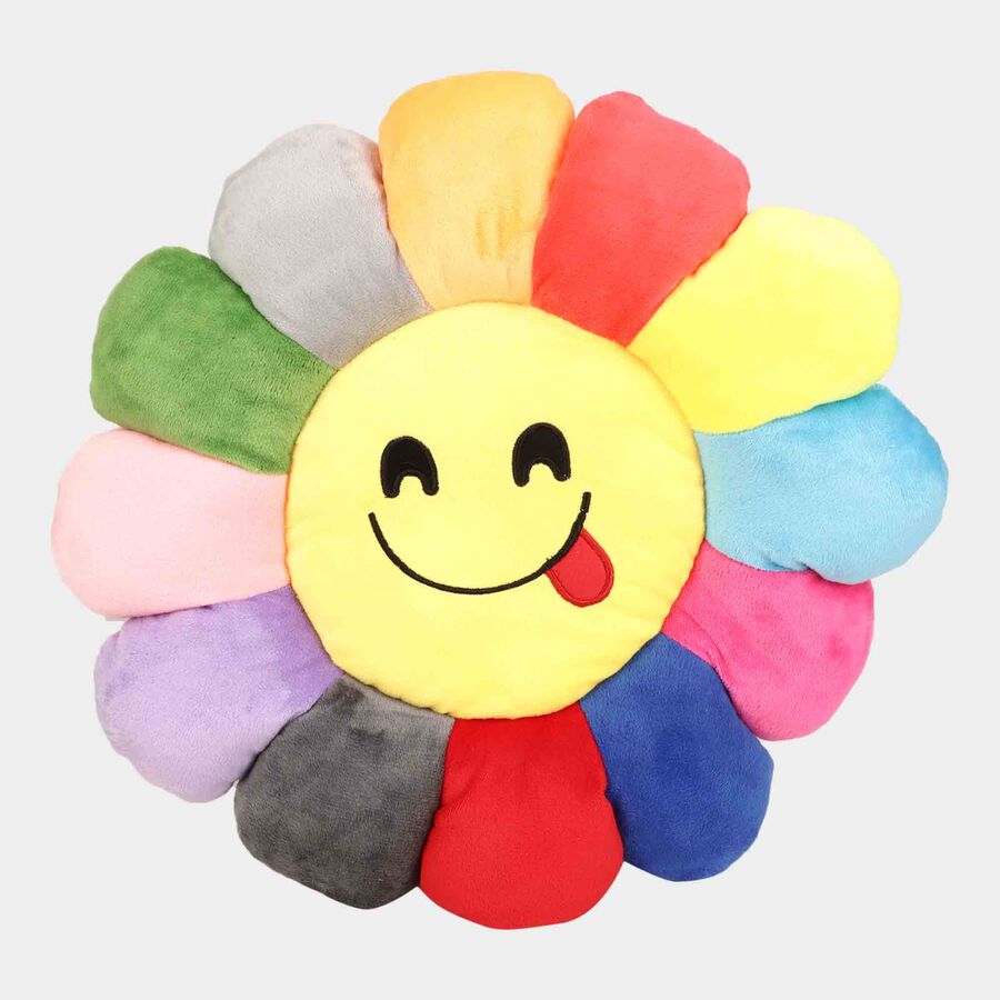 Smiley Fabric Cushion, , large image number null