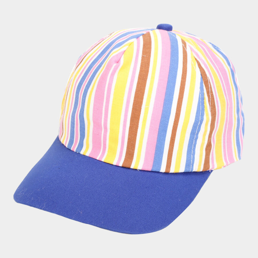 Kids' Blue Canvas Cap, , large image number null