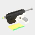 Kid's Toy Gun With 10 Soft Bullets, , small image number null