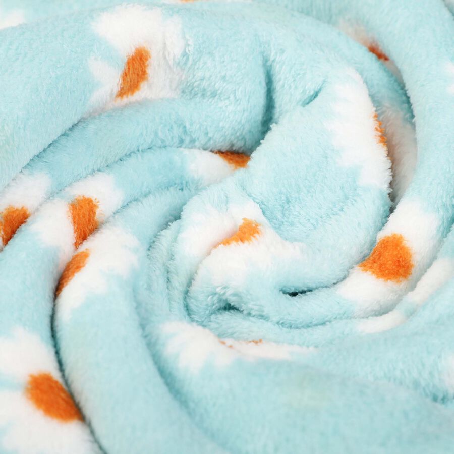 280 GSM Blue Microfiber Baby Towel, , large image number null