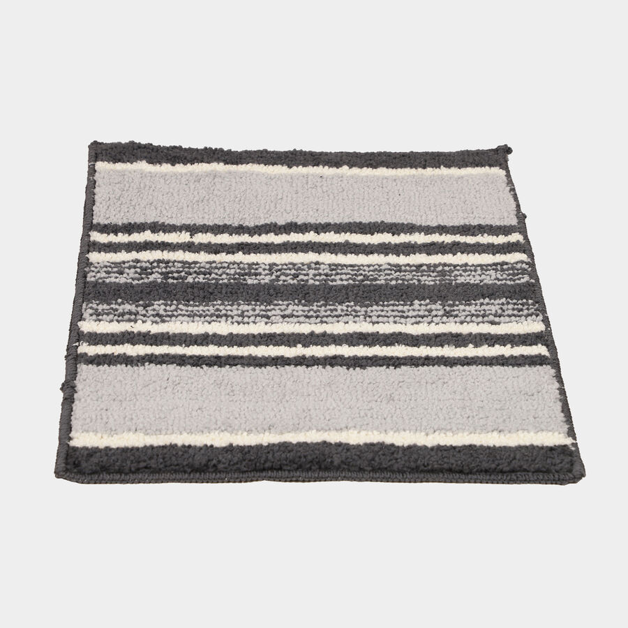 Anti-Skid Grey Polyester Door Mat, , large image number null