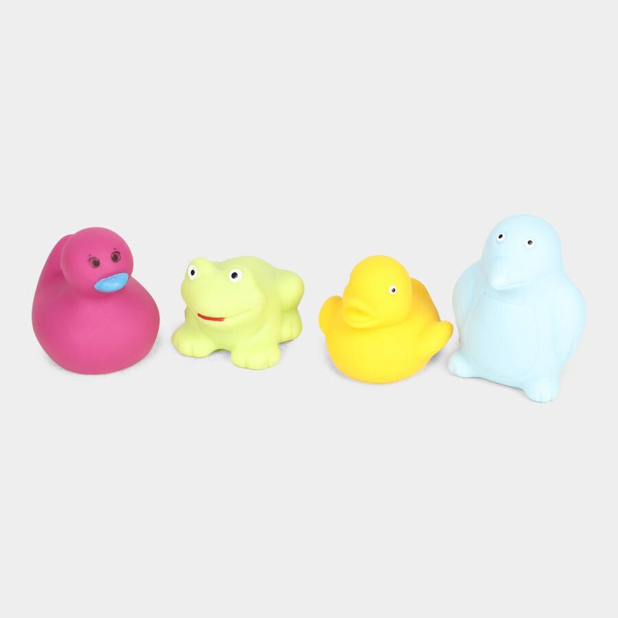 Aquatic Animals Pvc Squeezee Set of 7, , large image number null