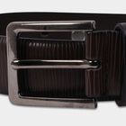 Men's Brown Polyurethane Formal Belt, , small image number null