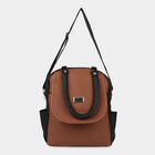 Women Solid Tan Handbag, , small image number null
