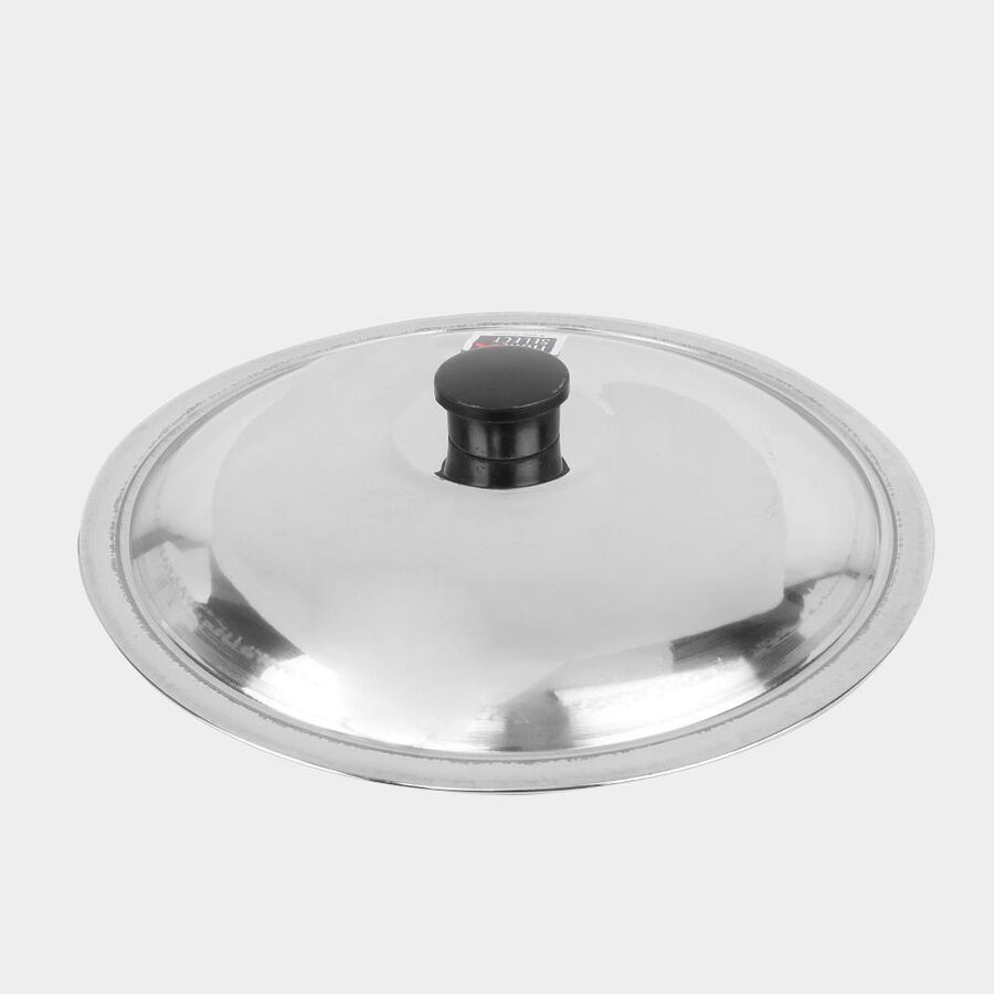 Stainless Steel Multipurpose Lid With Knob, , large image number null