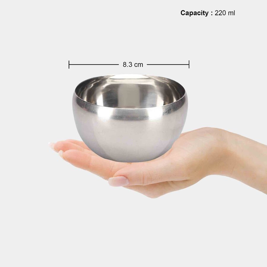 220 ml Stainless Steel Bowl, , large image number null