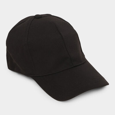 Black Men's Cotton Cap