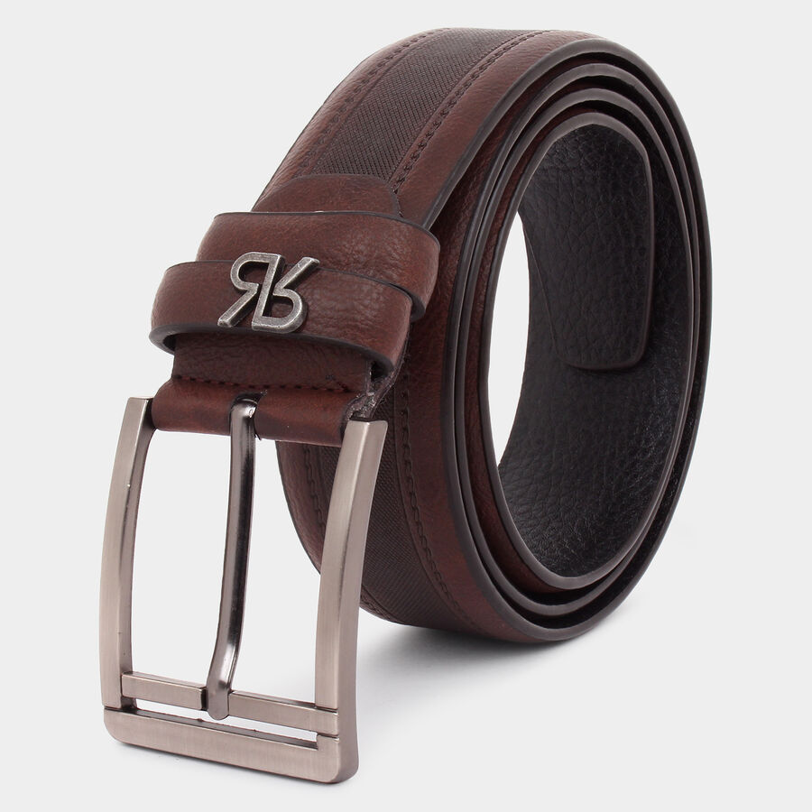 Men Casual Brown Belt (40 in.), , large image number null