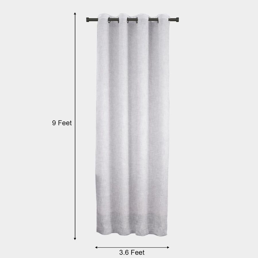 Light Grey Linen Curtain, , large image number null
