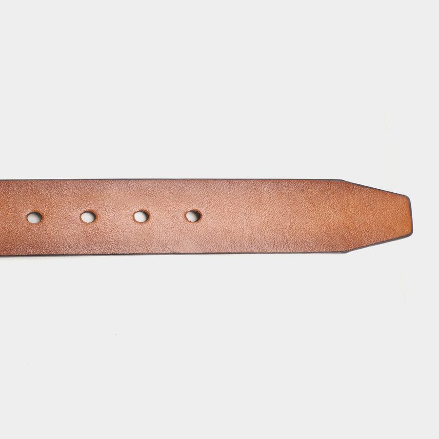Men's Tan Polyurethane Casual Belt, , large image number null