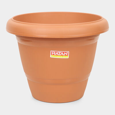 Brown Plastic Planter