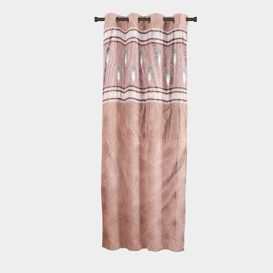 5ft. Brown Polyester Curtain, , large image number null