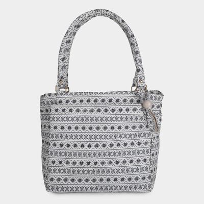 Women's Black Polyurethane Bag
