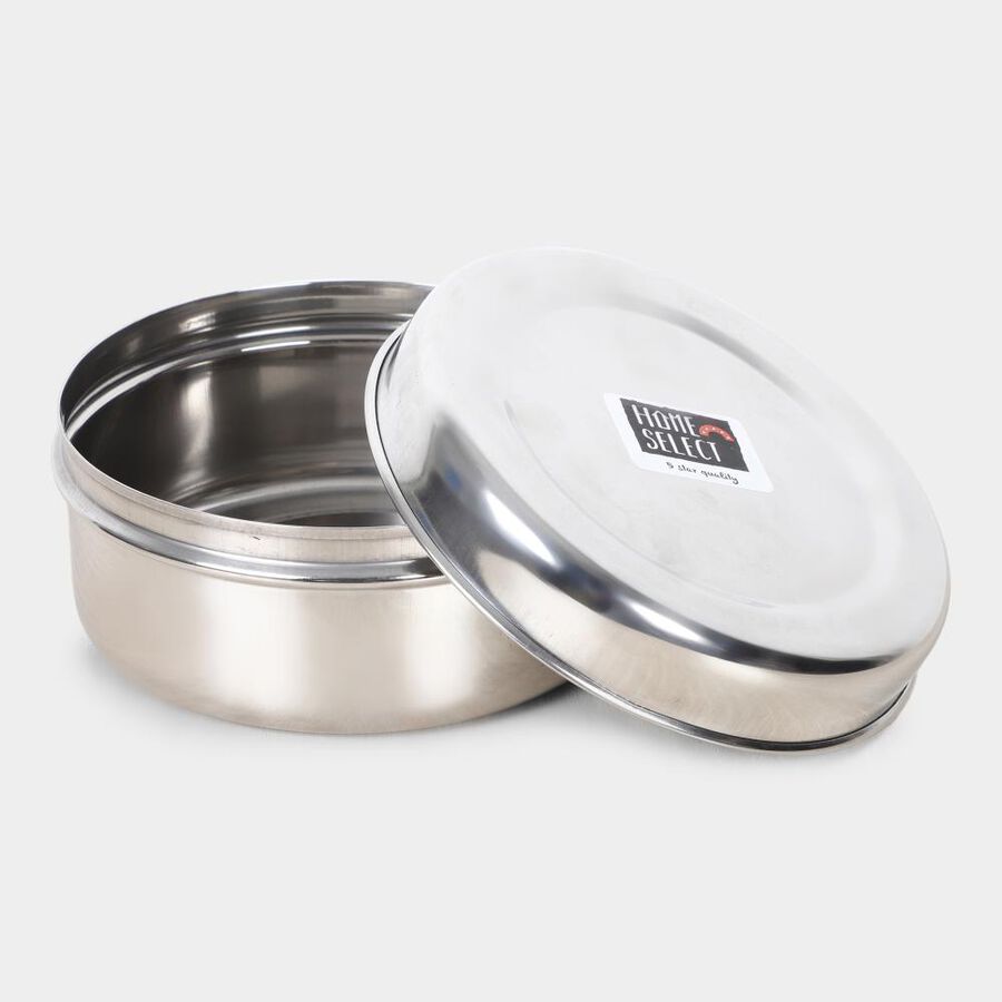 650 ml Steel Poori Dabba, , large image number null