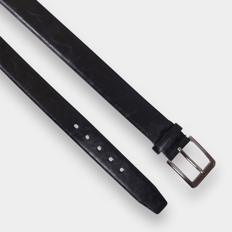 Men's Polyurethane Casual Belt, Size 32, Smooth/Plain, , large image number null