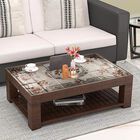 Beige PVC Center Tablecover, , small image number null