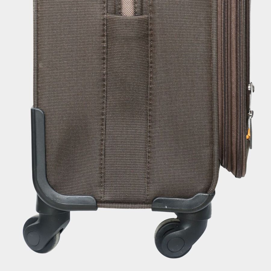 4-Wheel Polyester Soft Case Trolley, Medium, , large image number null