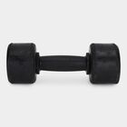 Black Rub-Iron Dumbbells, , small