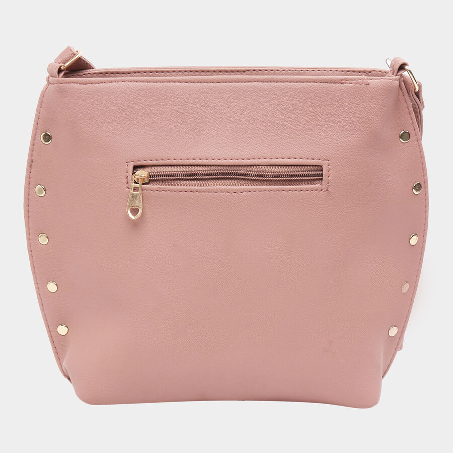 Women's Polyurethane Zipper Handbag, , large image number null