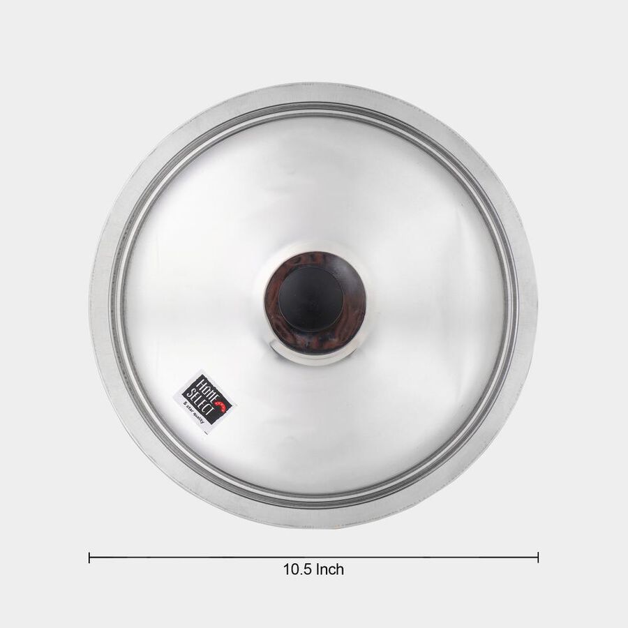 Stainless Steel Multipurpose Lid With Knob, , large image number null
