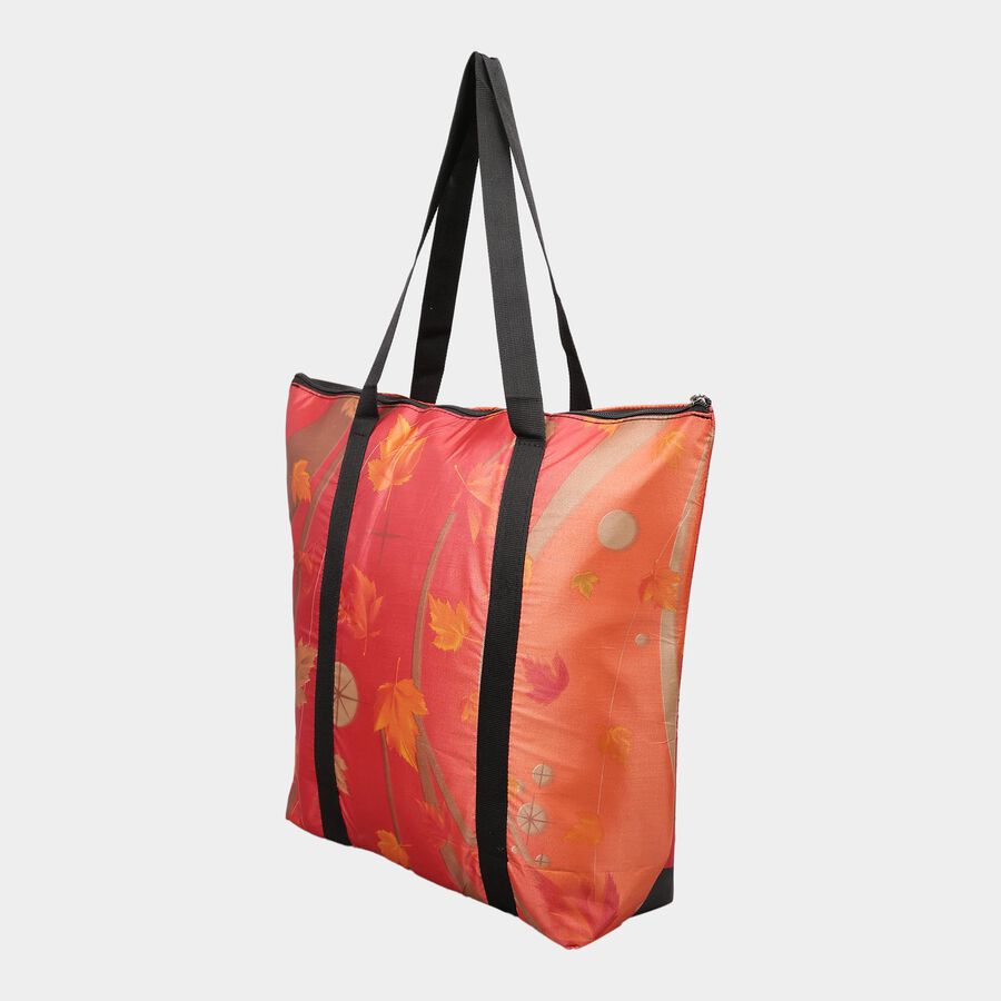 Orange Fabric-Polyester Bag, , large image number null
