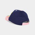 Kid's Navy Blue Fabric Caps, , small
