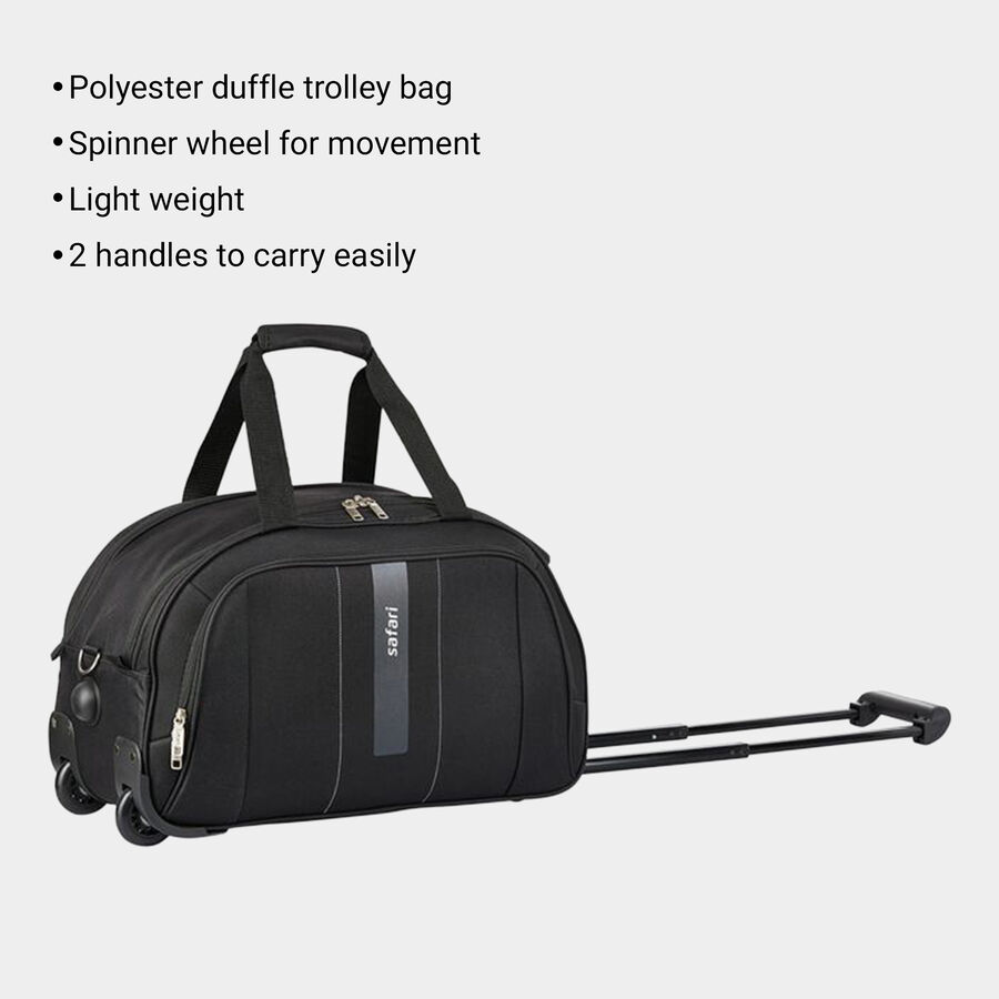 Polyester 2-Wheel Duffle Trolley Small (55cm), , large image number null