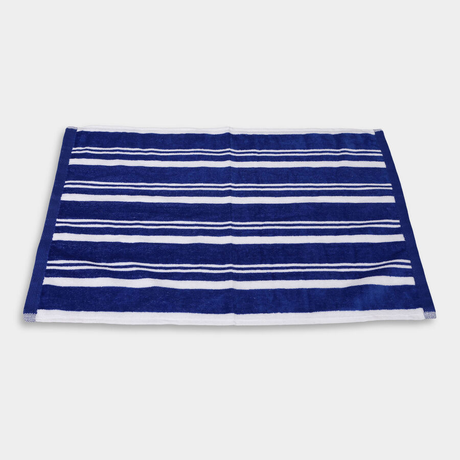 Velor Cotton Striped Hand Towel, , large image number null