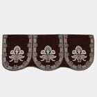 Brown Chenille Sofa Cover Set of 10, , small
