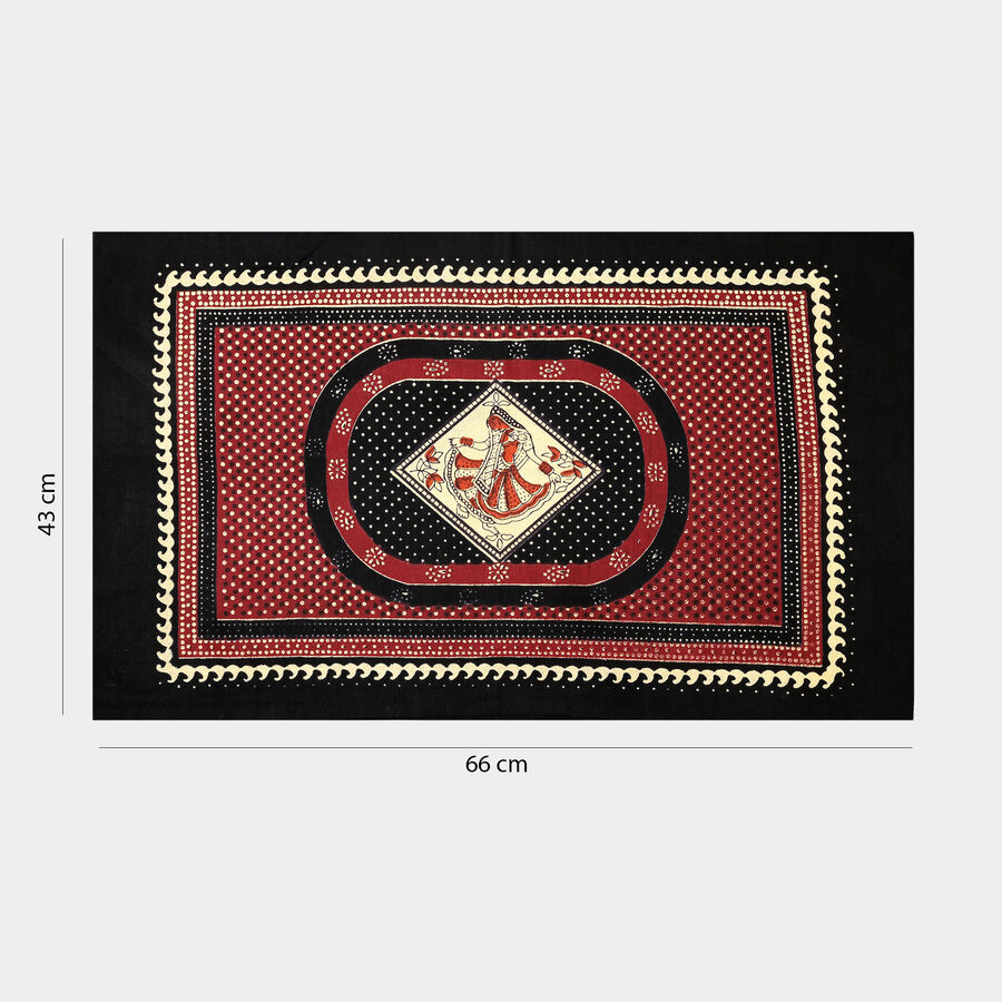 Printed Cotton Pillow Cover, , large image number null