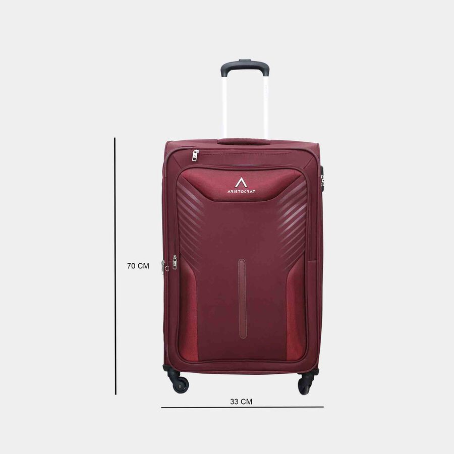 4-Wheel Polyester Soft Case Trolley, Large, , large image number null