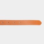 Women's Beige Polyurethane Belt, , small image number null