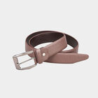 Men's Polyurethane Casual Belt, Size 36, Textured, , small image number null