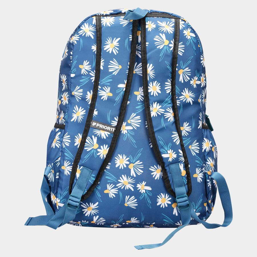Women's Printed Fabric Backpack, , large image number null