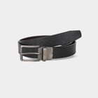 Men's Black PU Belt, , small