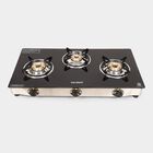 3 Burner Glass Top Gas Stove, , small image number null