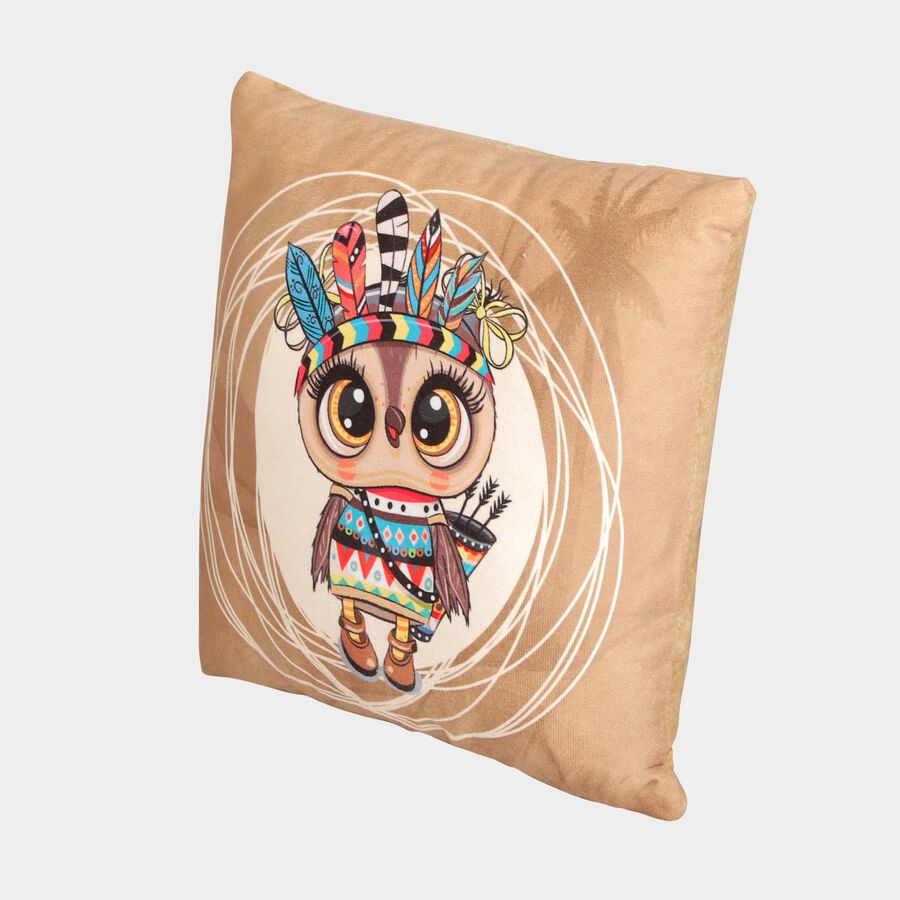 Multicolour Microfiber Cushion, , large image number null