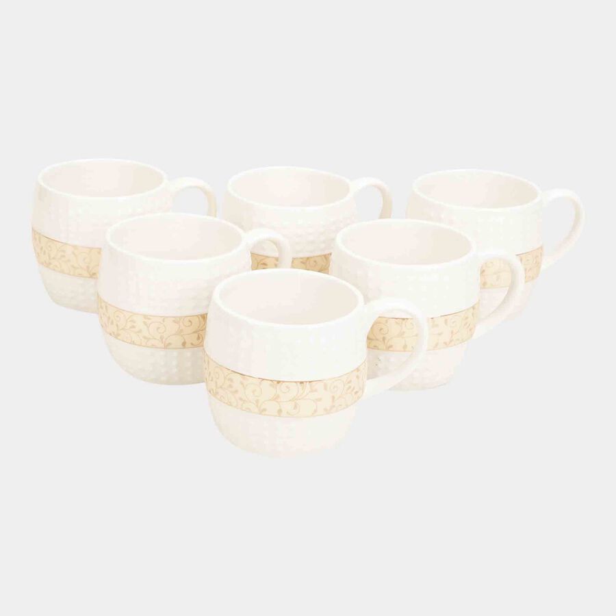 150 ml Bone China Cup, Set of 6, , large image number null