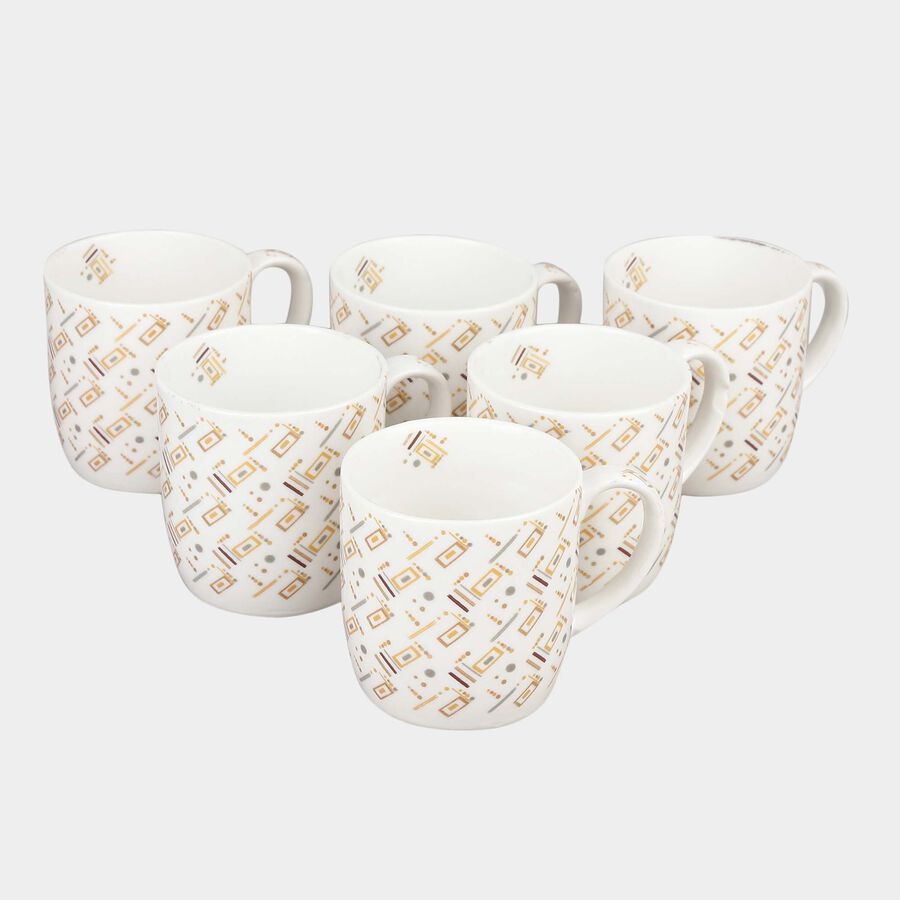 200 ml Stoneware Mug Set of 6, , large image number null