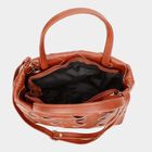 Women's Tan Polyurethane Sling Bag, , small image number null